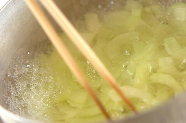 京のおばんざい 青ウリのくず煮の作り方の手順3