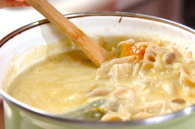 野菜クリームスープの作り方の手順9