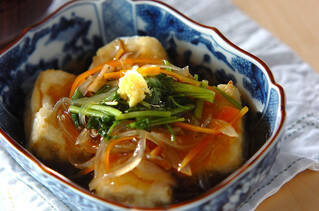 あんかけ揚げ出し豆腐