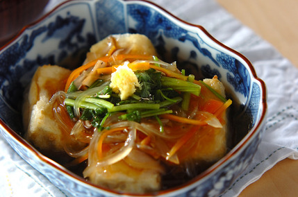 あんかけ揚げ出し豆腐