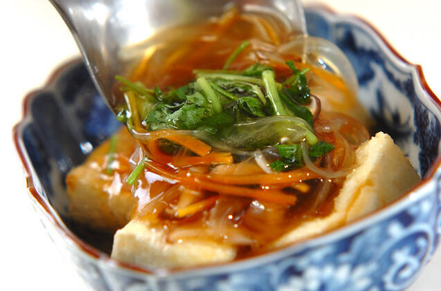 あんかけ揚げ出し豆腐の作り方の手順11