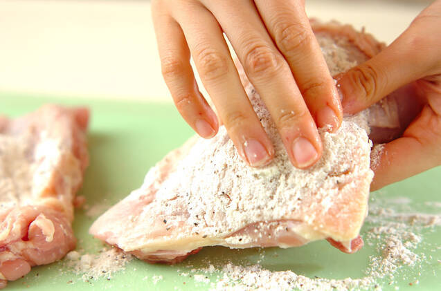 スパイシーチキンソテーの作り方の手順1