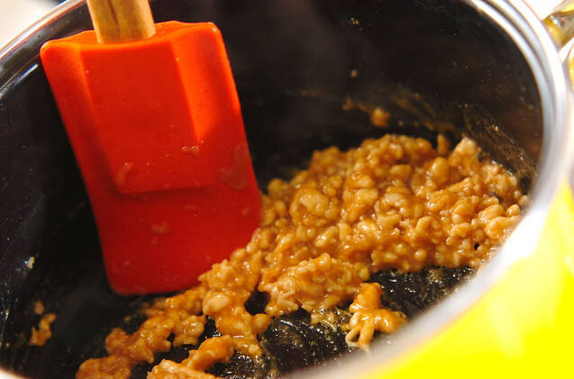 豆腐の肉みそのせの作り方の手順4