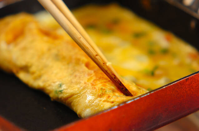 中華風卵焼きの作り方の手順3