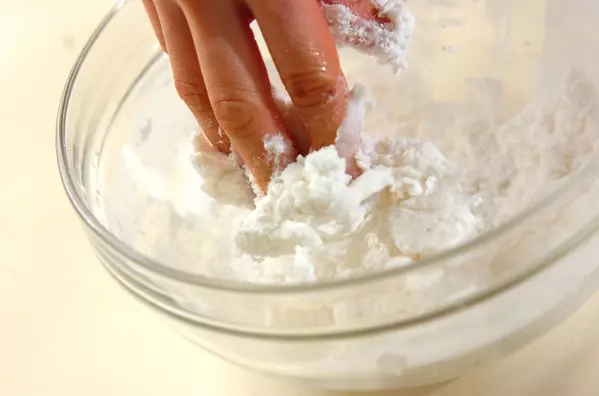 草もち団子の作り方1