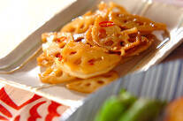 シャキシャキレンコンのきんぴら