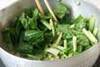 青菜のスープの作り方の手順6