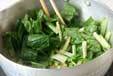 青菜のスープの作り方1