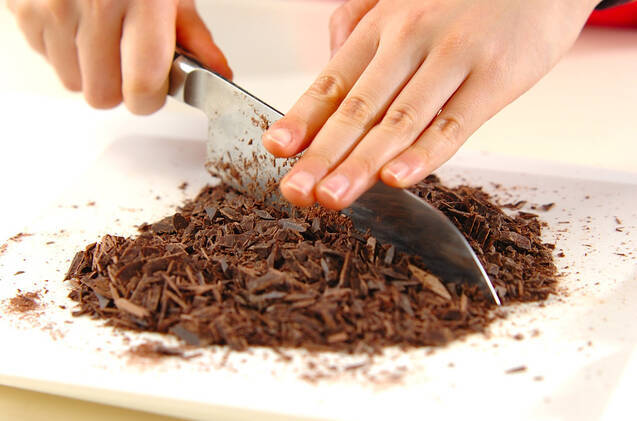 ママレードホットショコラの作り方の手順1