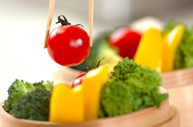 蒸し野菜チーズソースの作り方の手順6