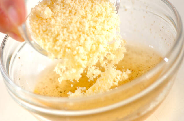 蒸し野菜チーズソースの作り方の手順4