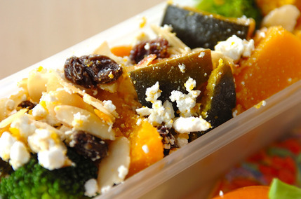 カボチャのナッツサラダ