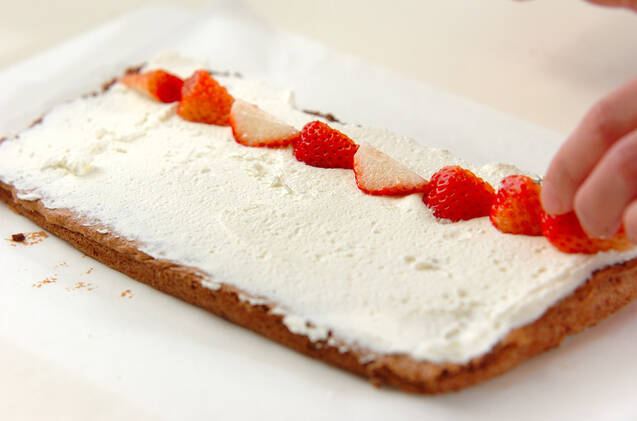 こいのぼりロールの作り方の手順8