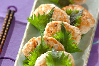 マグロとレンコンのつくね