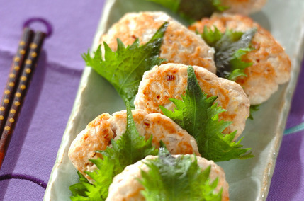 マグロとレンコンのつくね