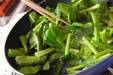 青菜の塩炒めの作り方の手順2