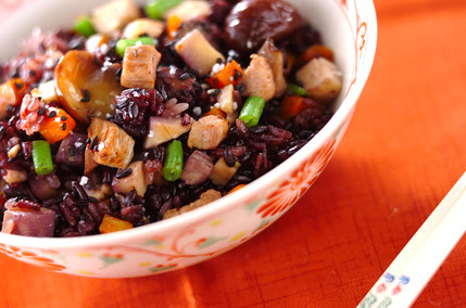 黒米中華おこわ