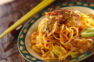 回鍋肉焼きそば