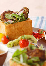 オープンサンド