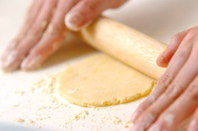 自家製トルティーヤ生地 柔らか チップも簡単の作り方の手順3