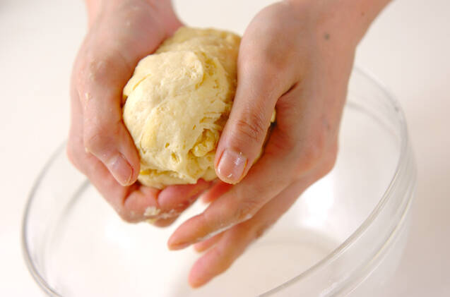 自家製トルティーヤ生地 柔らか チップも簡単の作り方の手順2