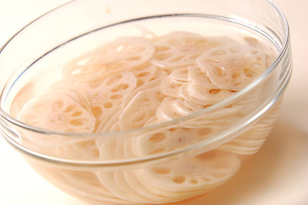 レンコンチップスの作り方の手順1