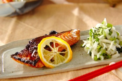 鮭の柚香焼き