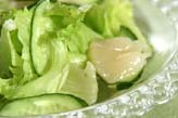 ホタテとレタスのサラダ