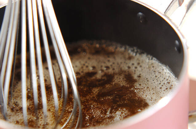 ウーロン茶の豆寒天ゼリーの作り方の手順1