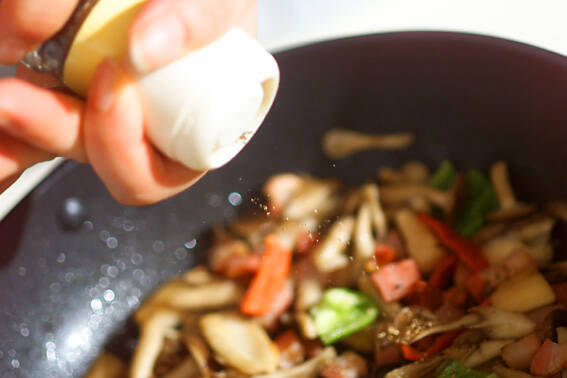 きのこのキッシュの作り方の手順4