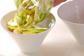春キャベツのパリパリサラダの作り方4