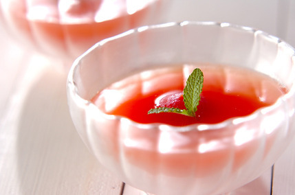 トマトのジュレ