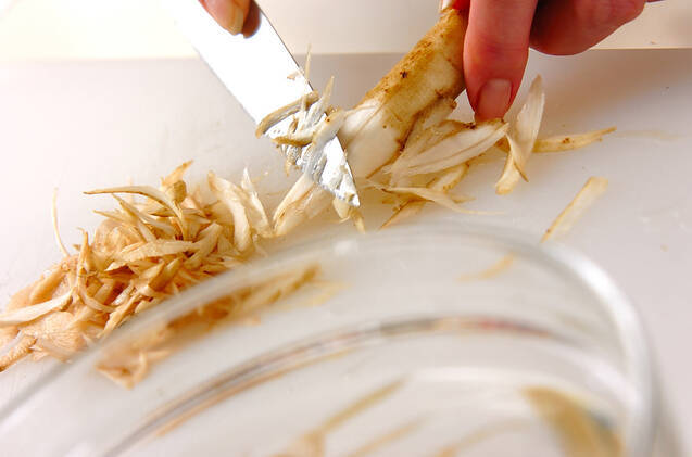 牛ゴボウ佃煮ご飯の作り方の手順2