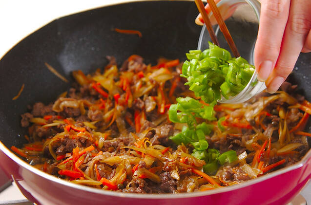 牛ゴボウ佃煮ご飯の作り方の手順6