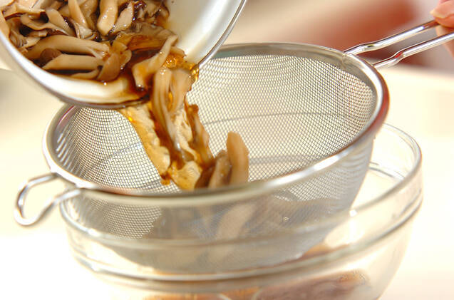 キノコ炊き込みご飯の作り方の手順5