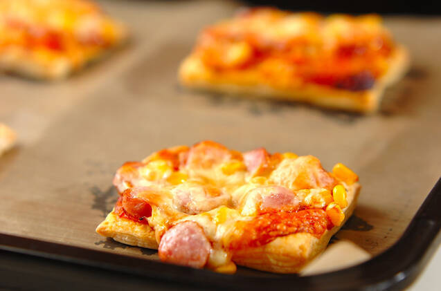 ソーセージのピザパイの作り方の手順5