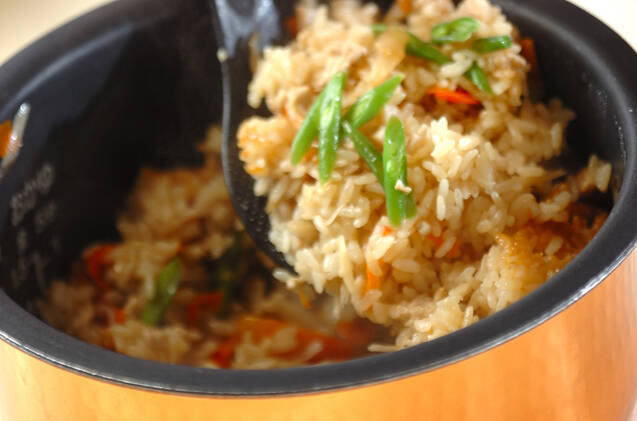 根菜入り炊き込みご飯の作り方の手順8