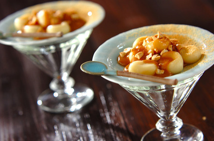 ピーナッツミルク団子