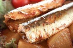 イワシと大根のピリカラ煮