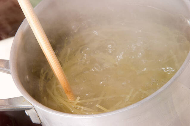 定番！タラコスパゲティの作り方の手順4