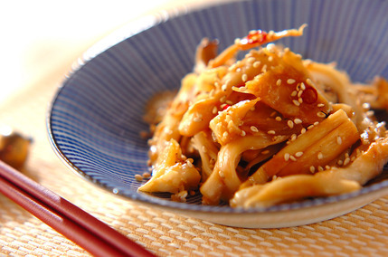 キノコのきんぴら