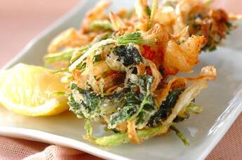 玉ネギのかき揚げ