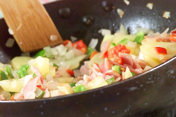 スペイン風オムレツの作り方の手順2