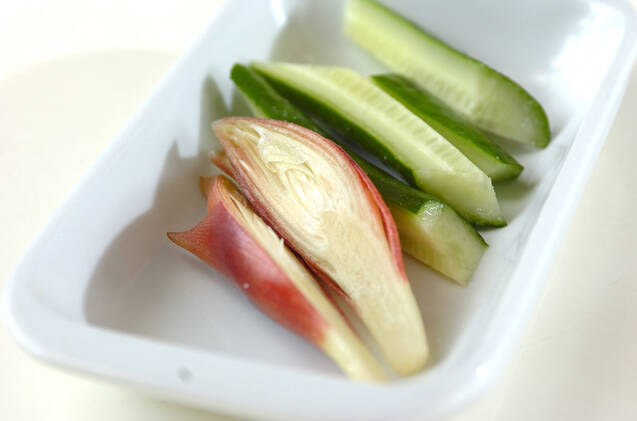 生野菜のみそ添えの作り方の手順2