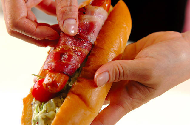 ボリューミィホットドッグの作り方の手順3