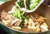 野沢菜と豆腐の炒め物の作り方の手順6
