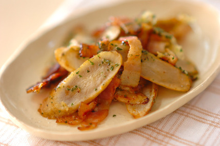 新ゴボウのチーズまぶし