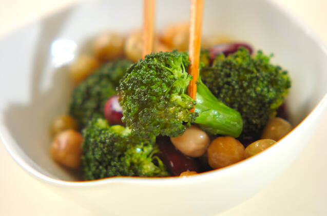 ブロッコリーと豆のサラダの作り方の手順3