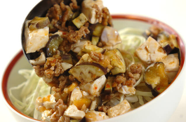 麻婆丼の作り方の手順7