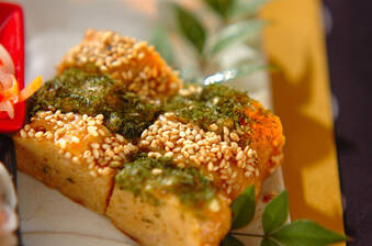 鶏肉の松風焼き